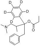 (+/-)-PROPOXYPHENE-D5 Struktur