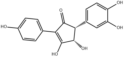 (-)-3,4-Dihydroxy-2-(3,4-dihydroxyphenyl)-5-(4-hydroxyphenyl)-2-cyclopenten-1-one|