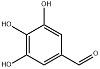 3,4,5-Trihydroxybenzaldehyde Struktur