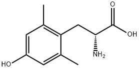 2,6-ジメチル-D-チロシン 化学構造式