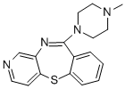 10-(4-methylpiperazin-1-yl)pyrido(4,3-b)(1,4)benzothiazepine 结构式