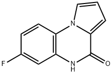 Pyrrolo[1,2-a]quinoxalin-4(5H)-one,7-fluoro- Structure