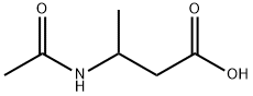 3-(acetylamino)butanoic acid(SALTDATA: FREE) Structure