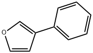 3-苯基呋喃, 13679-41-9, 结构式