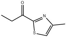 1-Propanone, 1-(4-methyl-2-thiazolyl)-,13679-83-9,结构式