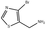 5-Thiazolemethanamine, 4-bromo- Struktur