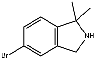 6-Bromo-3,3-dimethyl-1,2-dihydroisoindole Structure