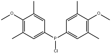氯二(3,5-二甲基-4-甲氧苯基)膦,136802-85-2,结构式