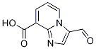 IMidazo[1,2-a]pyridine-8-carboxylic acid, 3-forMyl- 化学構造式