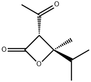 136814-05-6 2-Oxetanone, 3-acetyl-4-methyl-4-(1-methylethyl)-, trans- (9CI)