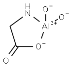 Aluminium glycinate Structure