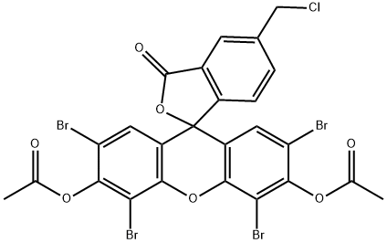 5-CHLOROMETHYLEOSIN DIACETATE Structure