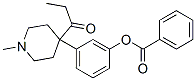 1-[4-[3-(Benzoyloxy)phenyl]-1-methyl-4-piperidinyl]-1-propanone 结构式