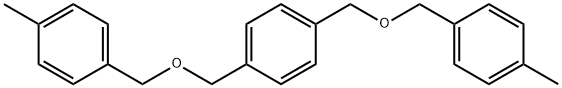 ALPHA,ALPHA'-BIS(4-METHYLBENZYLOXY)-P-XYLENE Structure