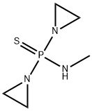 BIS(AZIRIDINYL)METHYLAMINO PHOSPHINE SULFIDE Structure