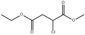 Butanedioic acid, chloro-, 4-ethyl 1-methyl ester (9CI) 结构式