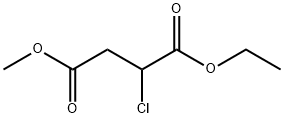 Butanedioic acid, chloro-, 1-ethyl 4-methyl ester (9CI) Structure