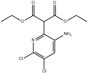 디에틸2-(3-a미노-5,6-디클로로피리딘-2-일)말로네이트