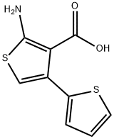 5'-氨基-2,3'-二噻吩-4'-羧酸,1368920-44-8,结构式