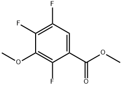 2,4,5-Trifluoro-3-methoxy-benzoic acid methyl ester Structure