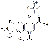 PAZUFLOXACIN MESYLATE Structure