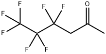 4,4,5,5,6,6,6-ヘプタフルオロヘキサン-2-オン 化学構造式