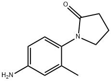 1-(4-氨基-2-甲基苯基)-2-吡咯烷酮,13691-29-7,结构式