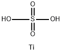 TITANIUM(IV) SULFATE 化学構造式