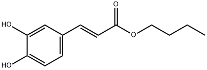 E-Caffeic acid n-butyl ester 化学構造式