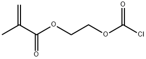 2-Chloroformylethyl methacrylate 结构式