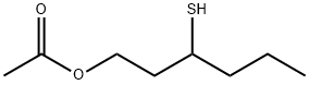 3-巯基己基乙酸酯, 136954-20-6, 结构式