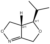 3H,6H-Furo[3,4-c]isoxazole,3a,4-dihydro-4-(1-methylethyl)-,cis-(9CI),136969-04-5,结构式