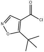 4-Isoxazolecarbonyl chloride, 5-(1,1-dimethylethyl)- (9CI) Structure