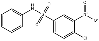 3-NITRO-4-CHLORO BENZENE SULFONANILIDE Structure