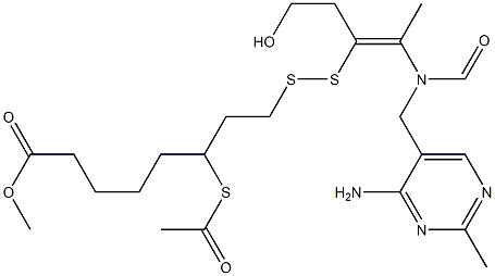 オクトチアミン 化学構造式