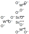 discandium tritungsten dodecaoxide Struktur