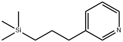 Pyridine, 3-[3-(trimethylsilyl)propyl]- (9CI) 结构式