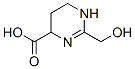 4-Pyrimidinecarboxylic acid, 1,4,5,6-tetrahydro-2-(hydroxymethyl)- (9CI) 结构式