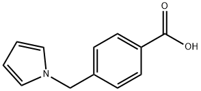 4-(1H-吡咯-1-甲基)苯甲酸,137025-10-6,结构式