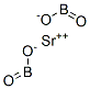 strontium metaborate Structure