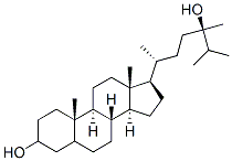 ergostan-3,24-diol Structure