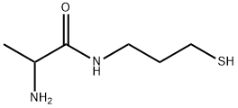 Propanamide,  2-amino-N-(3-mercaptopropyl)- Structure