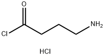 Butanoyl chloride, 4-aMino-, hydrochloride Structure
