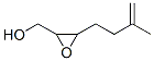 Oxiranemethanol,  3-(3-methyl-3-butenyl)-  (9CI) 结构式