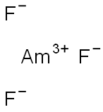 AMERICIUMFLUORIDE,13708-80-0,结构式
