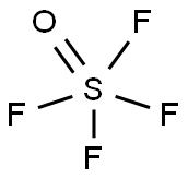 SULFURYL OXYTETRAFLUORIDE Struktur