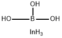 boron indium(3+) trioxide Struktur