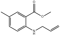 Benzoic acid, 5-methyl-2-(2-propenylamino)-, methyl ester (9CI) 结构式