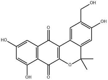 naphthgeranine E 结构式