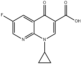 1-Cyclopropyl-6-fluoro-1,4-dihydro-4-oxo-1,8-naphthyridine-3-carboxylic Acid|137118-01-5
